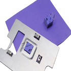 Hochleistung niedriges Kosten CPU thermische Auflage TIF500 mit violetter Farbe für verschiedenes elektronisches Gerät