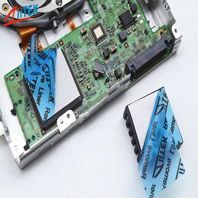 0.5mmt Graphit Pad Cpu Dielektrische Konstante 3,8 Mhz Leichte Freisetzung Konstruktion