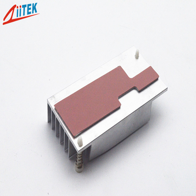 Rosa/Weiß hervorragende thermische Leistung Thermal Pad für RDRAM-Speichermodule