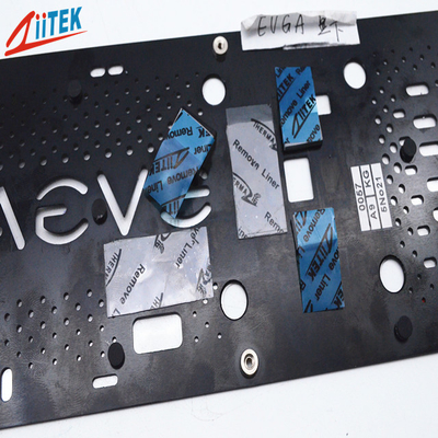 Dielektrische Konstante 4,2 MHz UL anerkannte Thermal Pad für Anzeigekarte