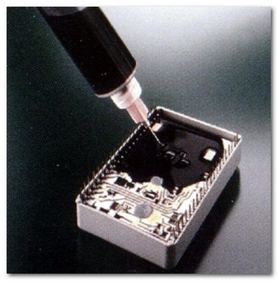 Einfache Anwendung Epoxy Potting Compound Glue Hochtemperaturleitend Potting Elektronische Epoxy Harz Klebstoff