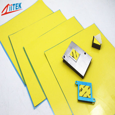 Thermal Pad 2W/MK Silikon-Thermal Pad Lücken füllen für Telekommunikationshardware