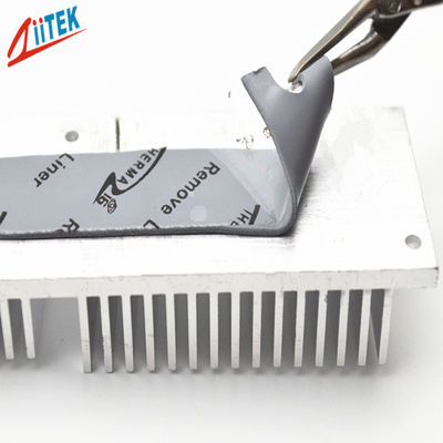 RoHS-konforme Silikon-Wärmepolster 1,0 mm Dicke Wärme-Lücken-Füllung für CPU-GPU für Medizinprodukte