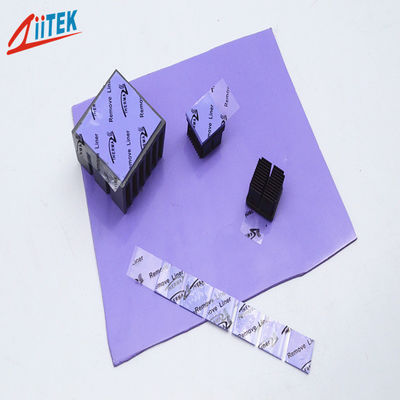 Premium-Soft 2,5W Blauviolett-Silikon-Wärmepad für elektronische Geräte