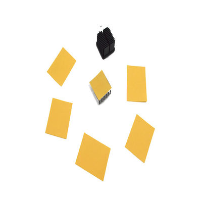 Wärmeinterface-Materialien Silikon-Dämmstoff flexibelWärmepolster-Wärmeisolierung für Led-Batterien