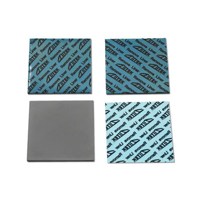 2.0W Wärmedämmung Silikon-Soft Pad für Heat-Sink GPU Spezifische Schwerkraft 2,7 g/cc Graue Wärmekühlung Laptop Thermal Gap Pad