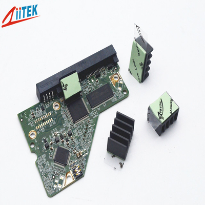 Hochtemperaturbeständiger Wärmekühlkühlspaltlücken Füllstoff Pad Wärme leitfähiges Silikonpolster für CPU -GPU -RAM