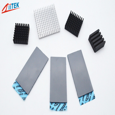 5.0W Hochwertige Fabrik Großhandel kundenspezifische Silicone Thermal Pad Thermal Gap Filler Isolationsblatt für LED CPU GPU MOS