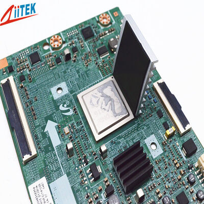 Wärmeleitfähiges Silikon-Isolierpad für GPU CPU Kühlung 0,5 mm - 5,0 mm, von Natur aus klebrig, ohne zusätzliche Klebeschicht