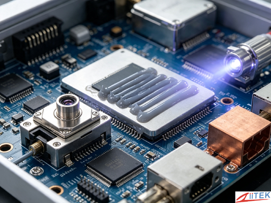 Two Component 3.0W/mK Thermally Conductive Wave Absorbing Gel For Power Modules And Industrial Control Motherboards