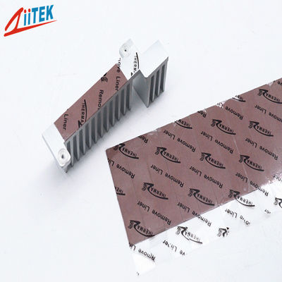 Garnet Telecommunication Hardware Naturally Tackys 6,2 W Stärke der Silikon-thermische Auflagen-0.25-5.08mm