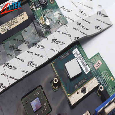 Notebook Thermal Gap Filler 1,5 Watt Silizium-Thermal Pad mit natürlich klebrig ohne weitere Klebstoffbeschichtung