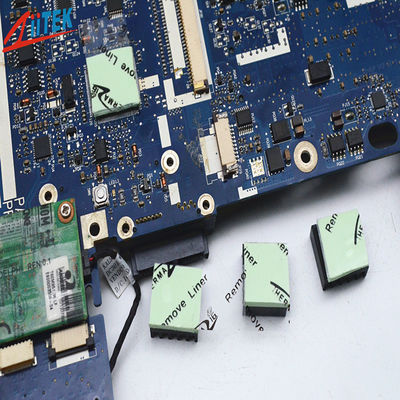 Hochleistungs -Silikonheizungskissen 1,5W/mk Silikon -Thermalspaltkissen für Telekommunikationshardware