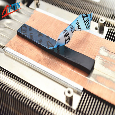 Hohe Kompressibilität und Kompatibilität, 1,0 mm T, mit Keramik gefülltes Silikon-Thermopad für LED-Stromversorgung