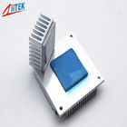 Populäre konforme 1.5mmT 1.25W/M-K Silicon Thermal Pad hohe Haltbarkeit RoHS für Handelektronik