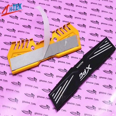 Flammschutzklasse 94 V0 1,5 W/MK Thermal Gap Pad 0,25–5,0 mm T für Hochgeschwindigkeits-Massenspeicherlaufwerke