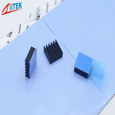 Weiches Silikon-thermisches Auflage 1.5W/MK des neuen Typs blaues thermisches leitfähiges gutes Thermal der Auflage TIF120-05E der ultra leitfähig für CPU