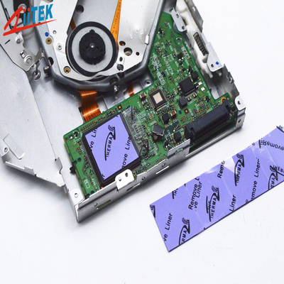 Hohe Steckfläche verringert den Kontaktwiderstand 4.7W/MK Thermal Pad Thermal Interface Pads für Set Top Boxes