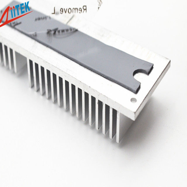 RoHS-konforme Silikon-Wärmepolster 1,0 mm Dicke Wärme-Lücken-Füllung für CPU-GPU für Medizinprodukte