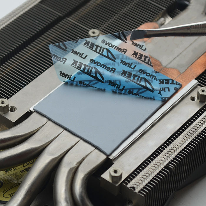 Thermische Lückenfüller-Silikonpads in Sondergröße mit hoher Wärmeleitfähigkeit 8,5 W/mK zur Kühlung elektronischer Geräte