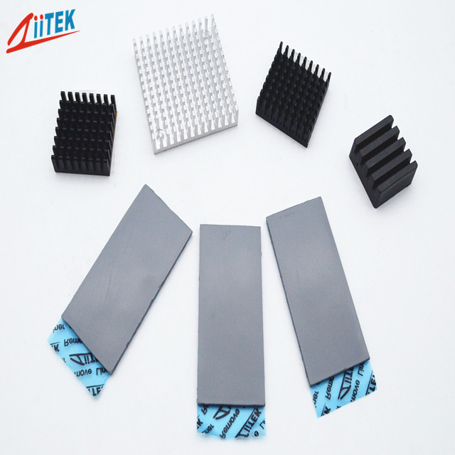 5.0W Hochwertige Fabrik Großhandel kundenspezifische Silicone Thermal Pad Thermal Gap Filler Isolationsblatt für LED CPU GPU MOS