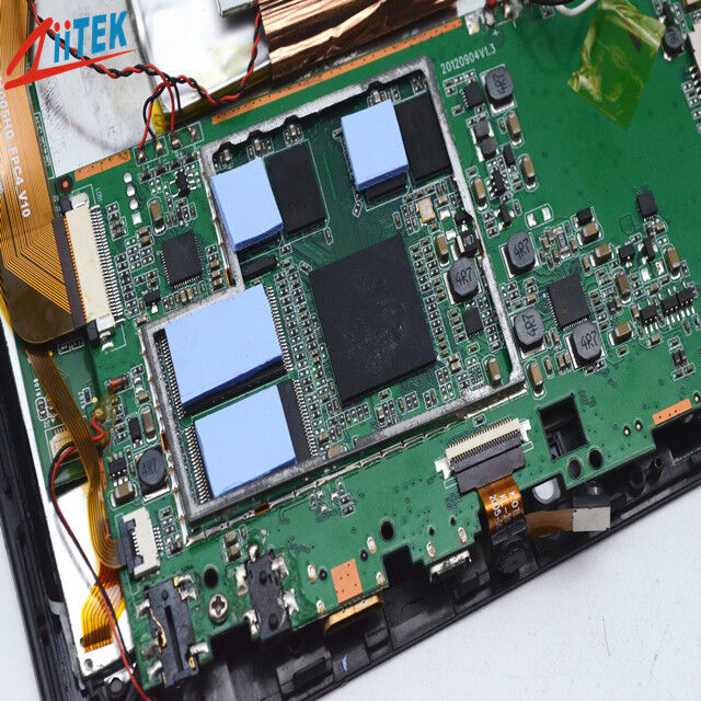 Kundenspezifisches, ultraweiches, 0,5 mm dickes, hochwärmeleitendes Silikonpad mit 3,0 W für Grafikkarten