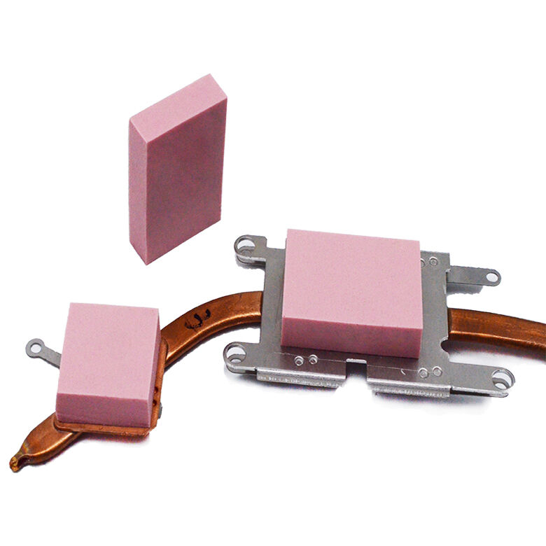 Rosa 1,5 W/MK Silikat-Thermo-/Wärmeleitpads-Isolierfolie für CPU/GPU-Grafikkartenkühlung