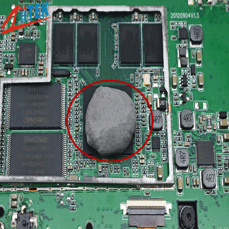 Sehr niedrig komprimiertes Silikon-basiertes Thermalgel für Halbleiter-Automatik-Laborausrüstung