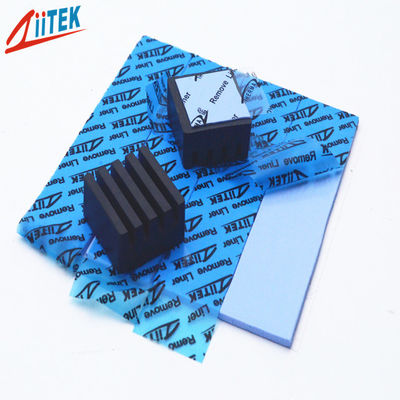 3,0 W/Mk hochwirksames Silikon-Lückenfüller-Pad, CPU-Pad, blaue Farbe für die Stromversorgung