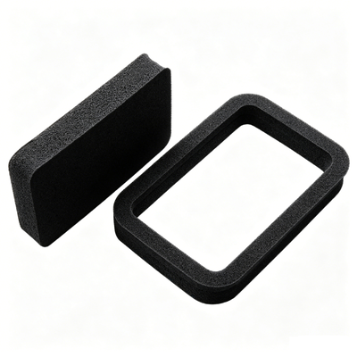 Mechanische Ermüdungsbeständigkeit, schwarzes Silikon-Schaummaterial für Kommunikationsgeräte