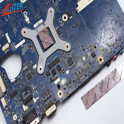 Garnet Telecommunication Hardware Naturally Tackys 6,2 W Stärke der Silikon-thermische Auflagen-0.25-5.08mm