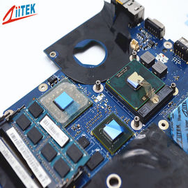 Selbstklebende Kühlkörper-thermische Auflagen-klebrige Isolierung blaues Laptop-Abkühlen CPU-3.2W/MK