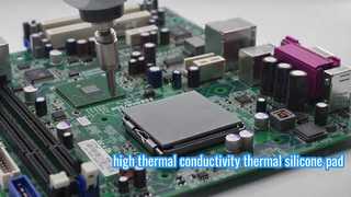 Thermo-Silikonpad mit hoher Wärmeleitfähigkeit | Weiches thermisches Schnittstellenmaterial -ZIITEK